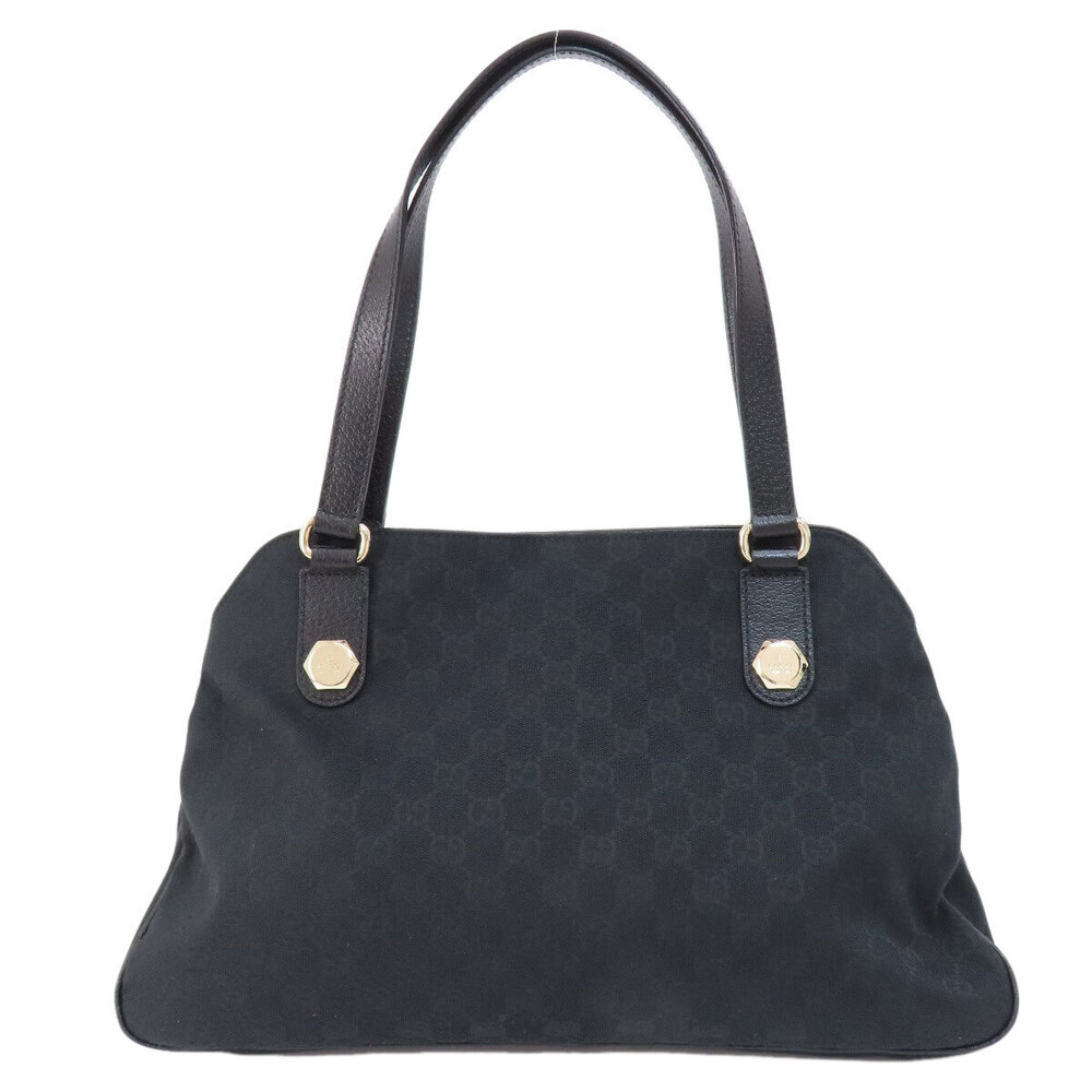 Gucci canvas tote bag GG Black